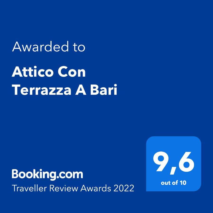 Attico Con Terrazza A Bari Apartment Luaran gambar